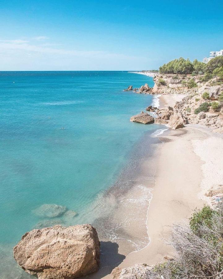 Apartamento Familiar Con Piscina A Un Paso De Playa Cala Sirenas Miami Playa Esterno foto