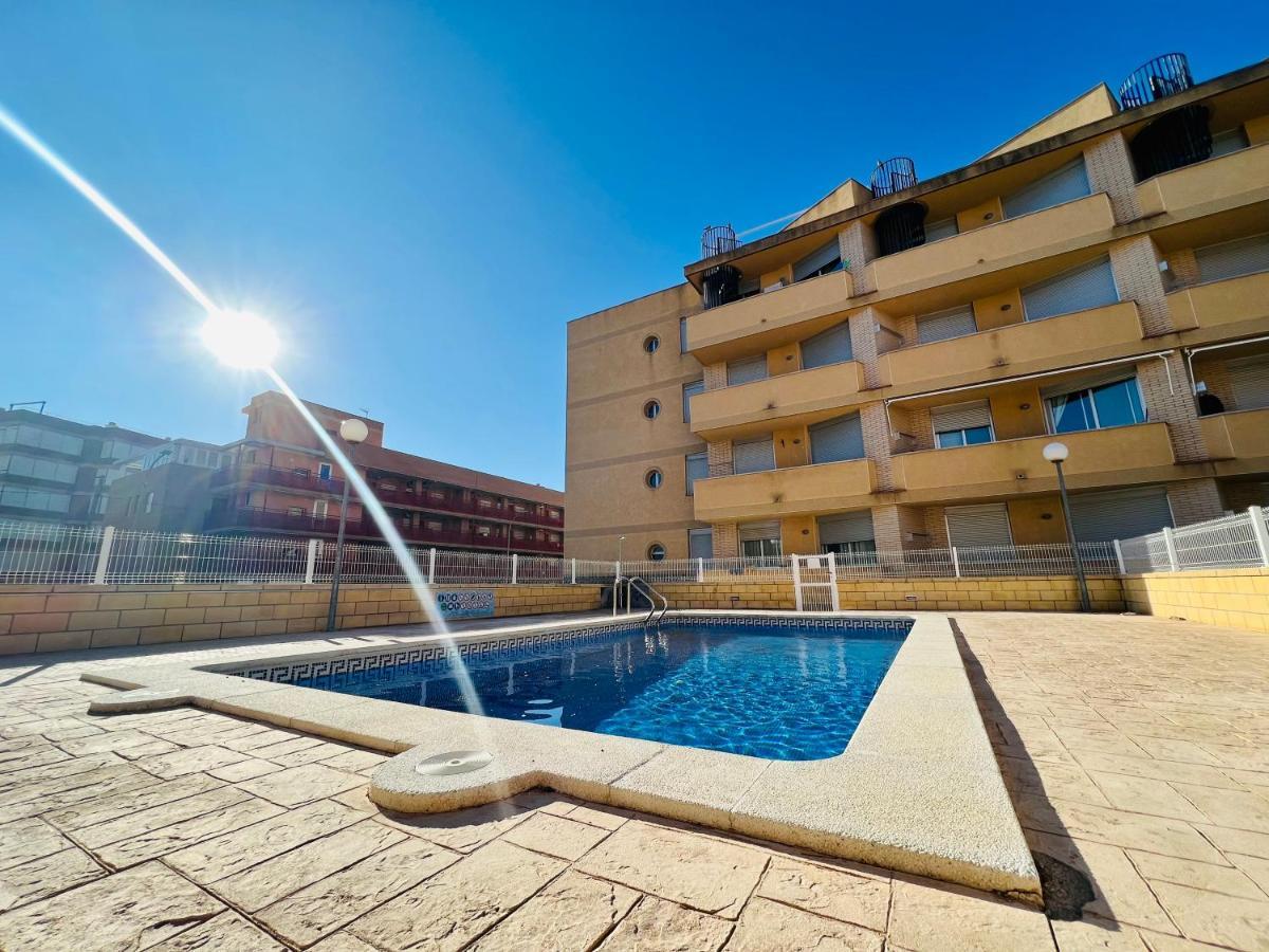 Apartamento Familiar Con Piscina A Un Paso De Playa Cala Sirenas Miami Playa Esterno foto